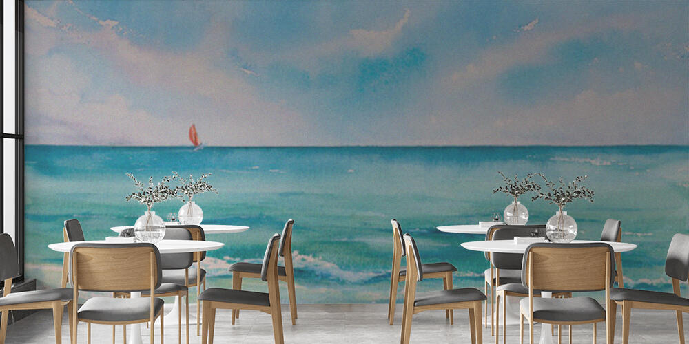 Tropical beach background, Bar e Ristoranti