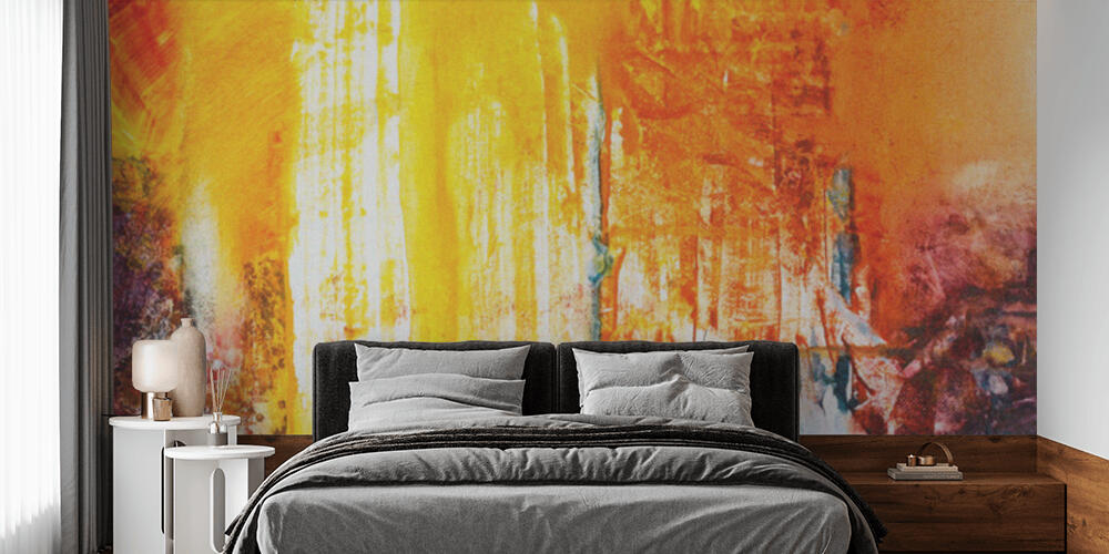 Abstract background drawn by oil paints, Camera da Letto